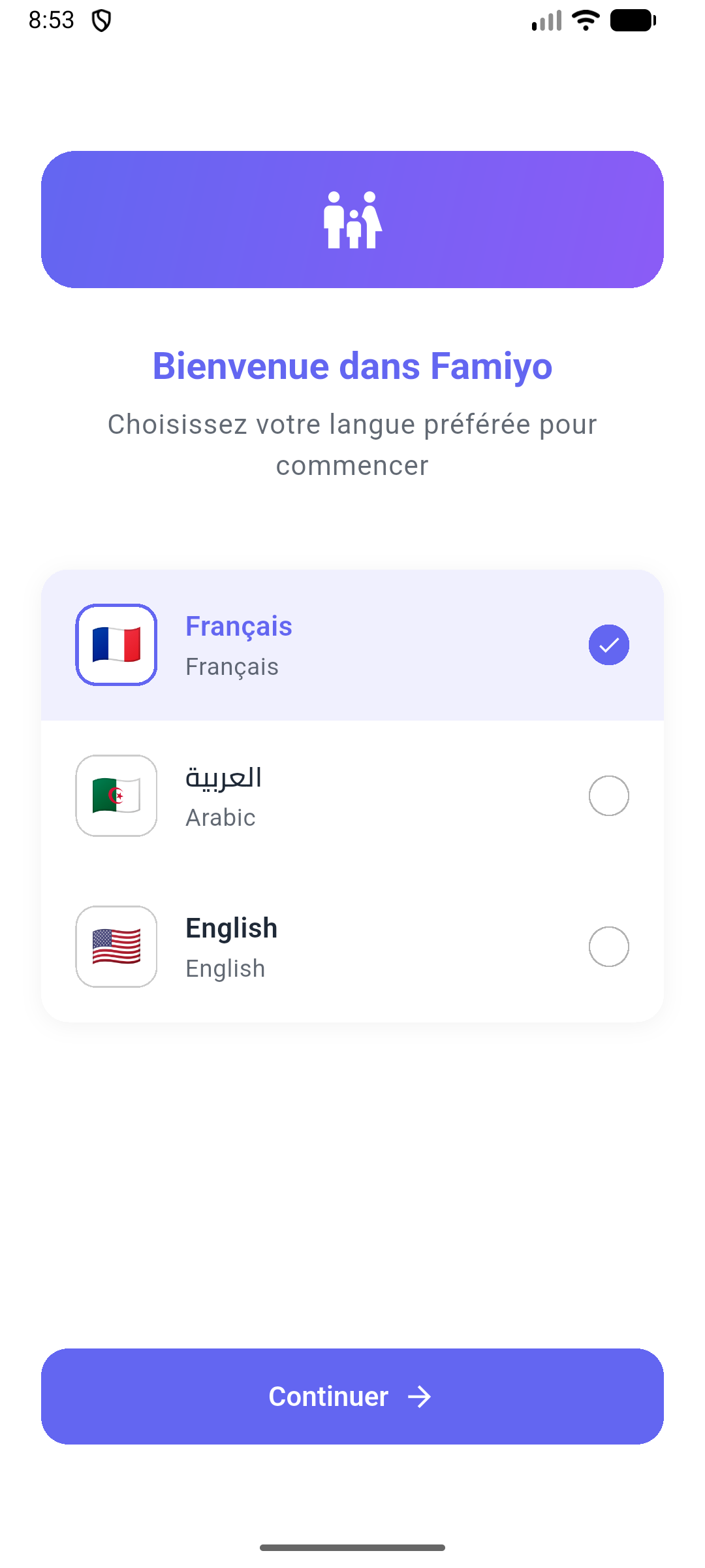 Application Famiyo