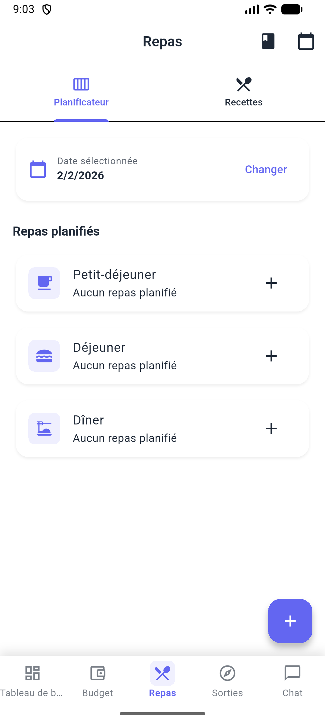 Module Repas