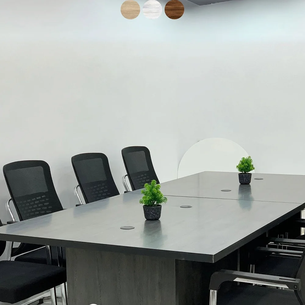 Table de réunion anthracite